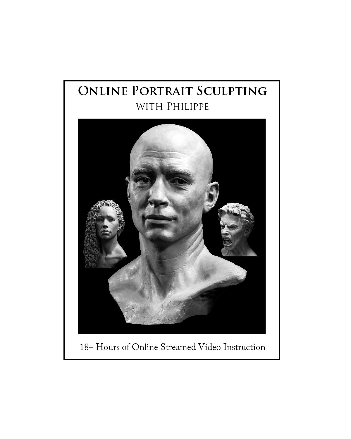 Online Portrait Sculpting Course $365.00