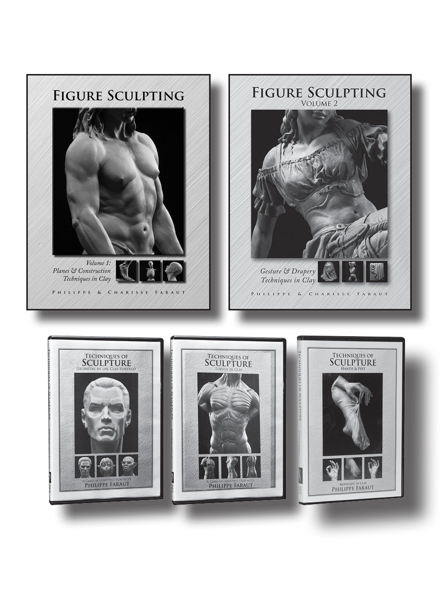 Figure sculpting 2 book and 3 dvd collection by Faraut