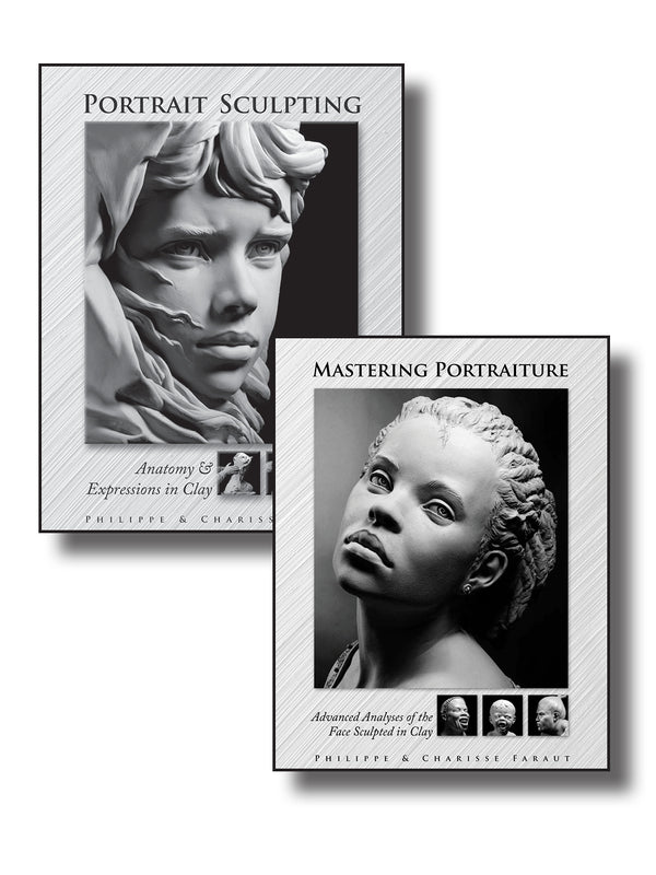 Book 1: Portrait Sculpting: Anatomy & Expressions in Clay by Faraut - PCF  Studios